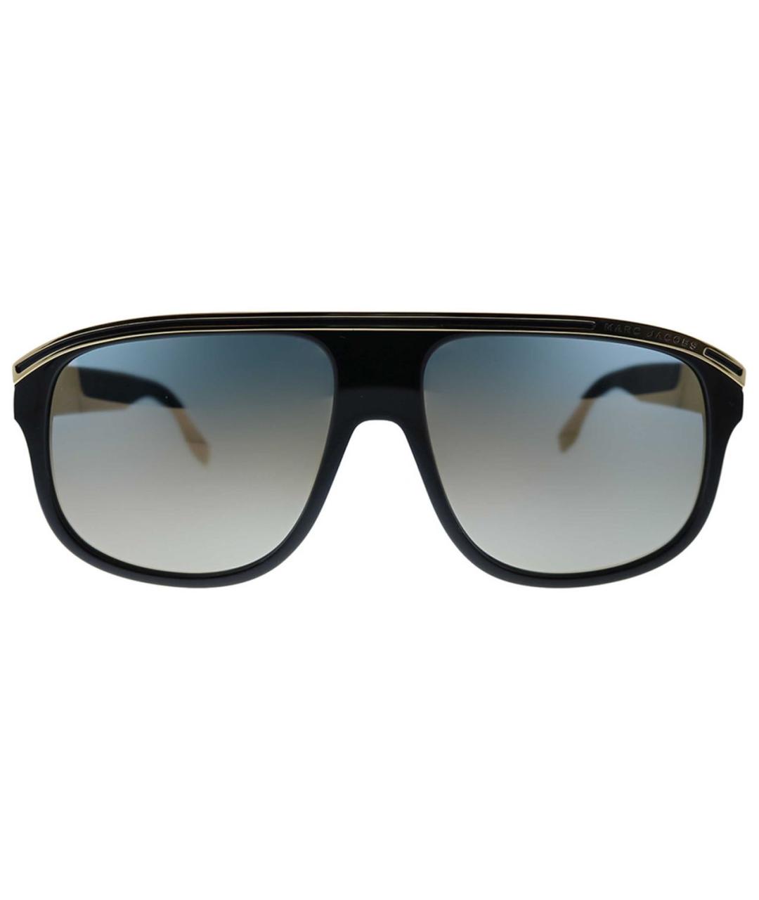 MARC JACOBS Золотые пластиковые солнцезащитные очки, фото 3