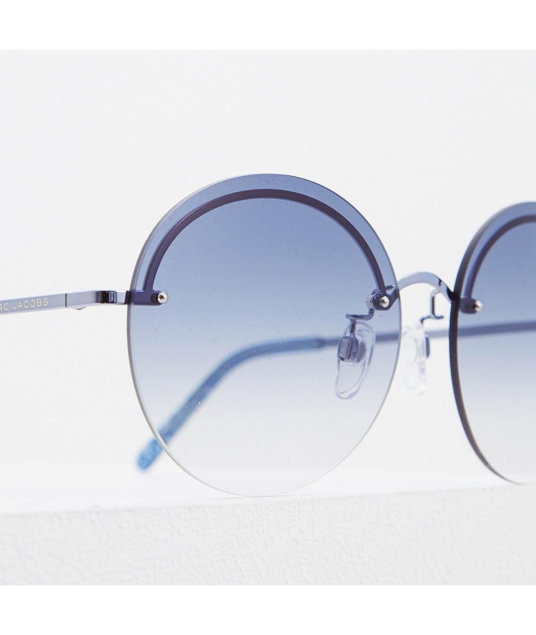 MARC JACOBS Синие металлические солнцезащитные очки, фото 5