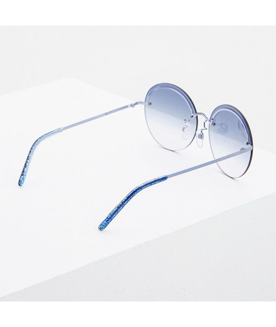 MARC JACOBS Синие металлические солнцезащитные очки, фото 6