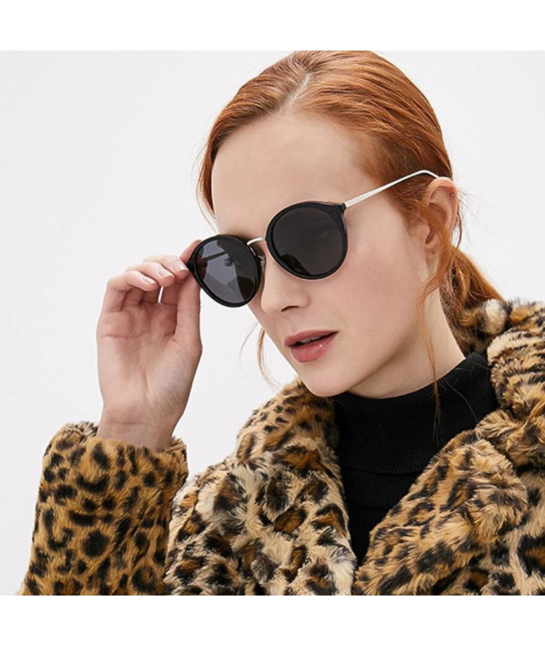 MARC JACOBS Черные пластиковые солнцезащитные очки, фото 6