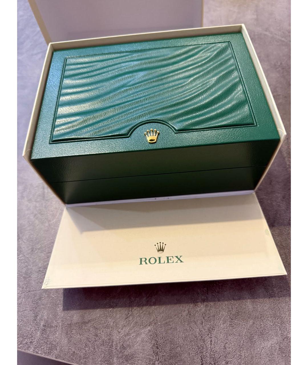 ROLEX Серебряные часы из белого золота, фото 7