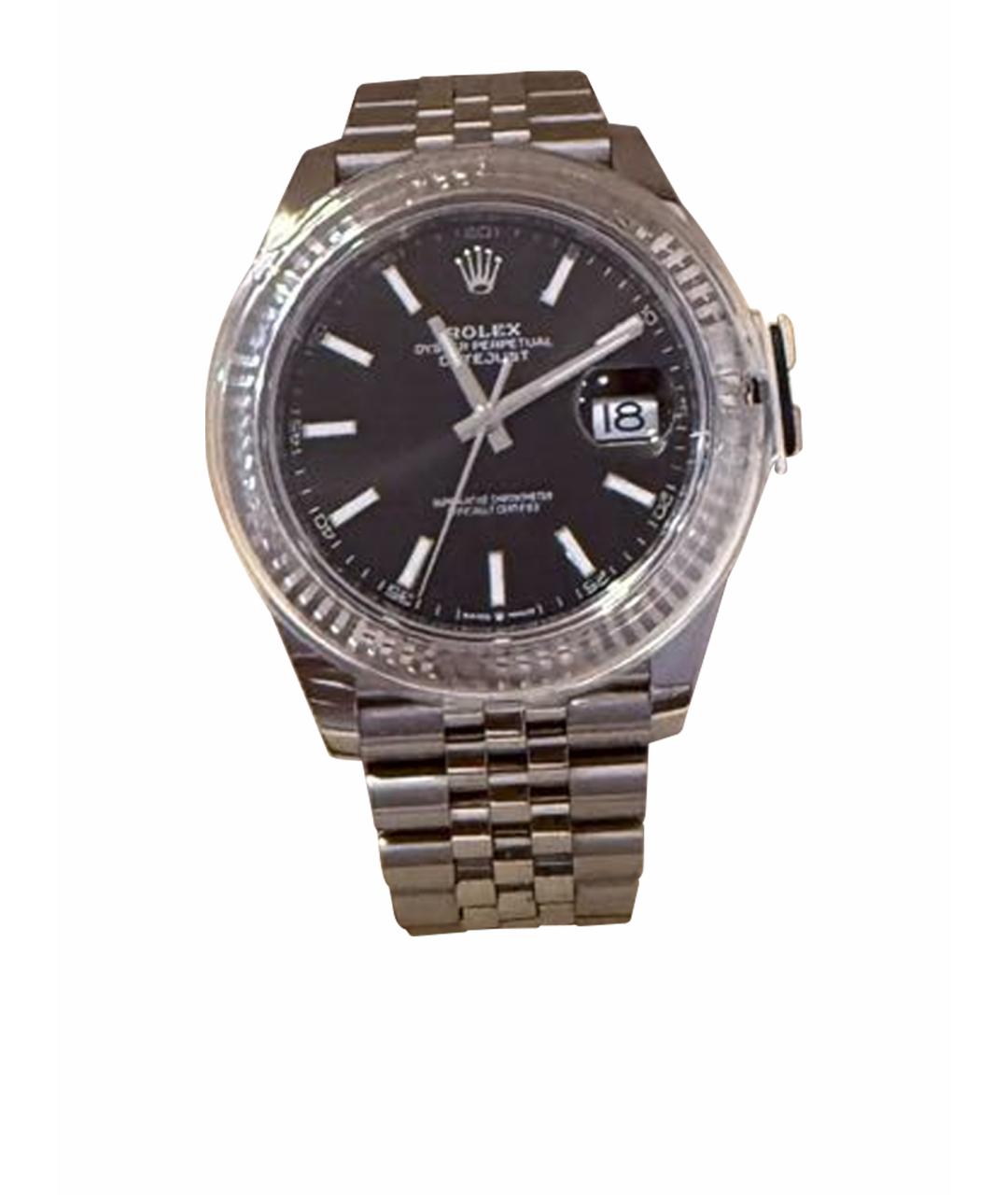 ROLEX Серебряные часы из белого золота, фото 1