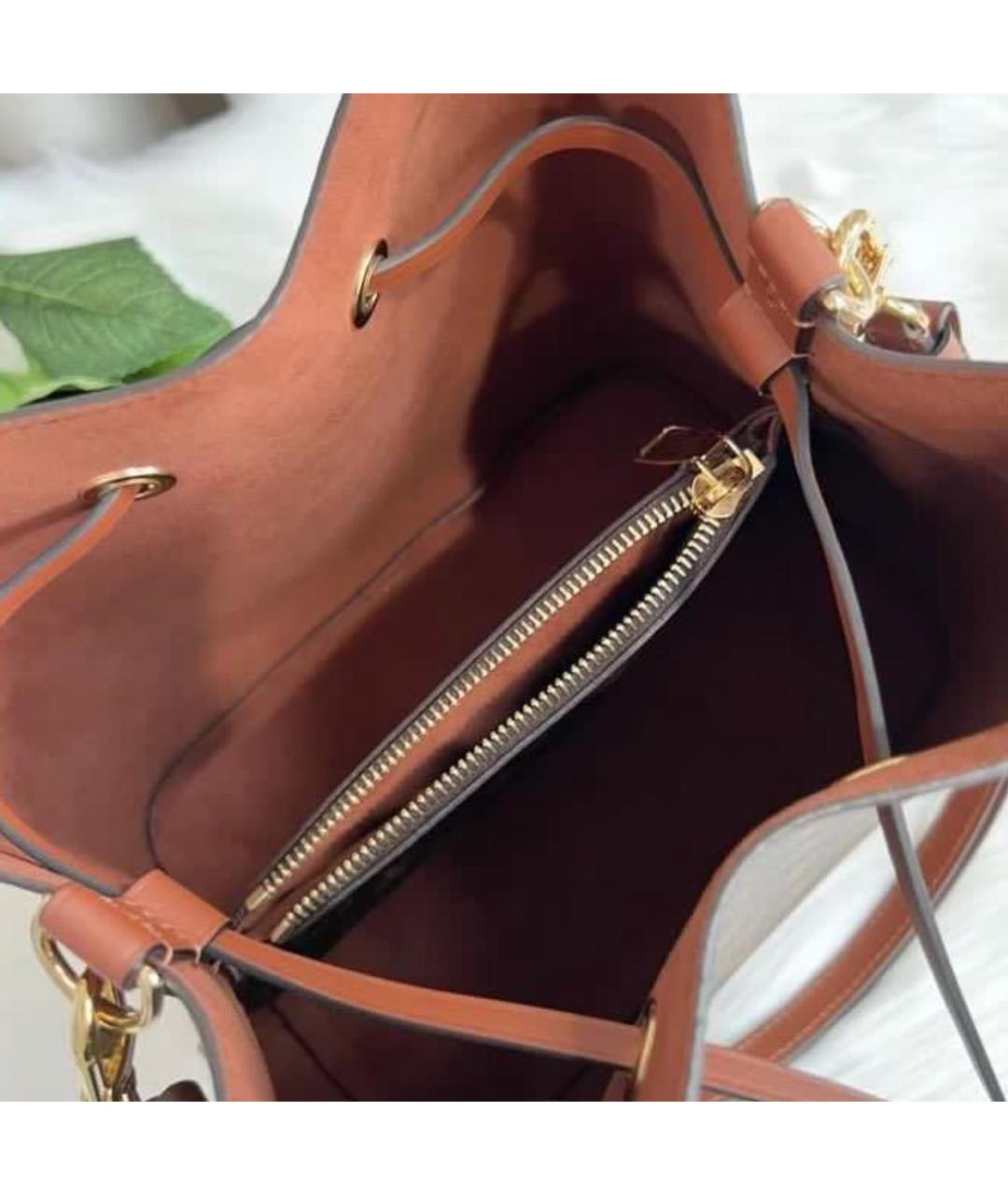 LOUIS VUITTON Коричневая сумка через плечо, фото 2