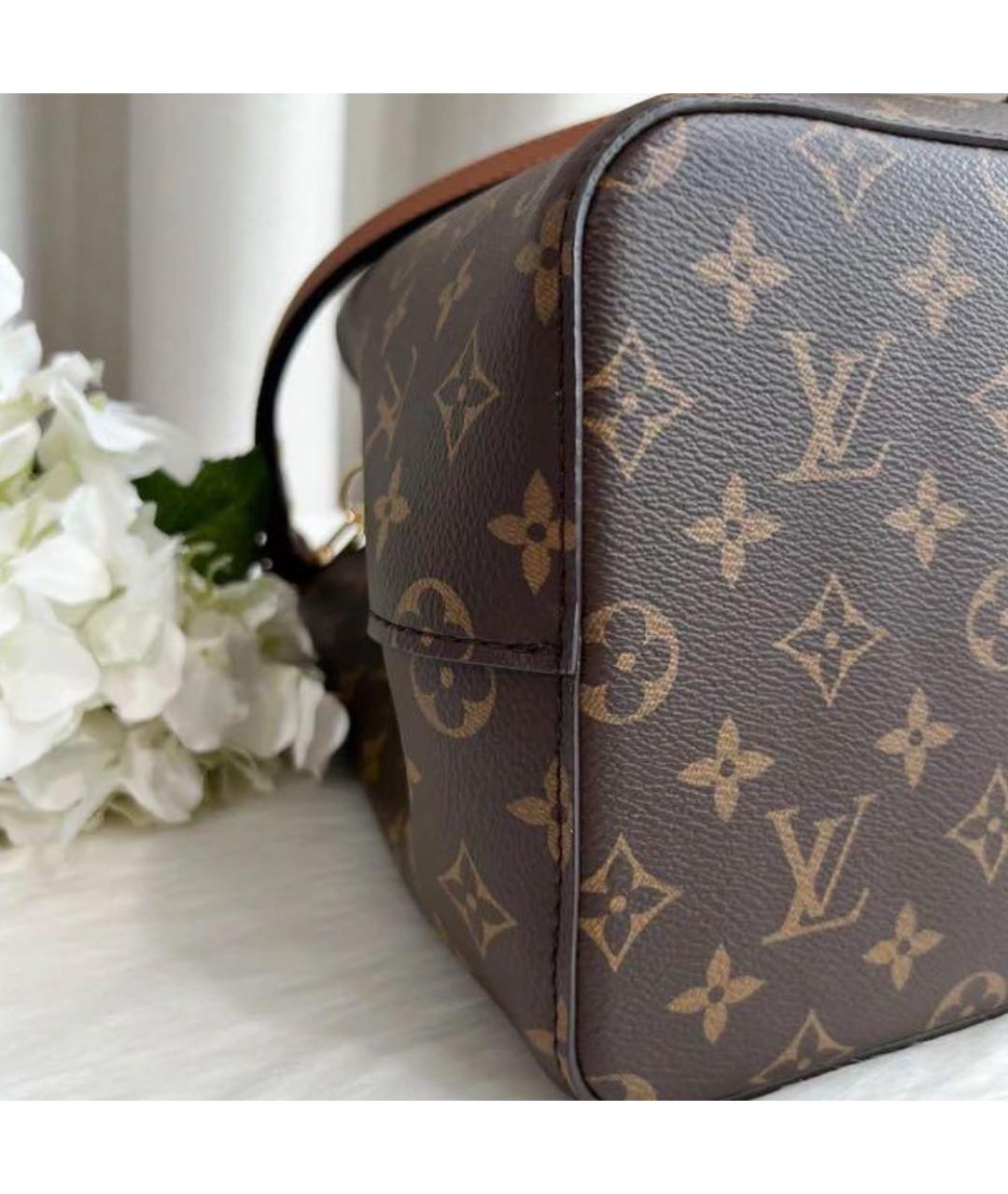 LOUIS VUITTON Коричневая сумка через плечо, фото 4