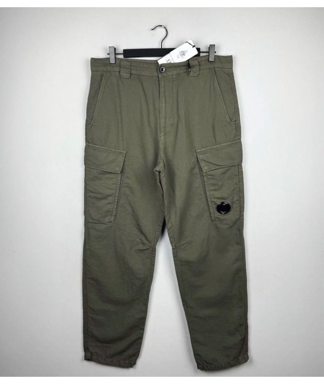 CP COMPANY Хаки хлопковые повседневные брюки, фото 5