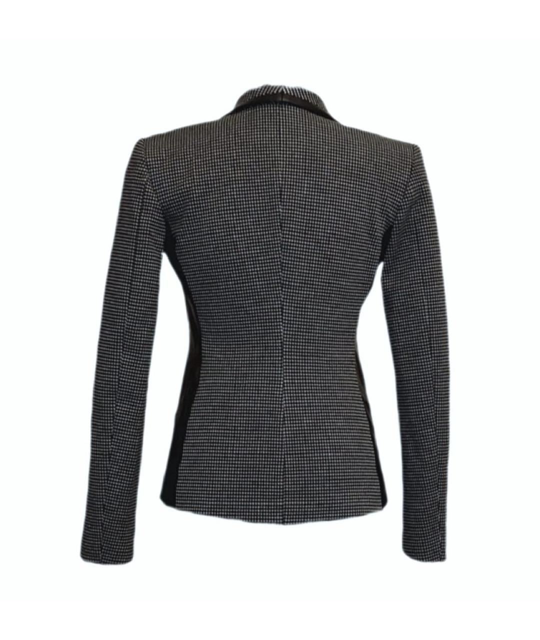 PINKO Серый вискозный жакет/пиджак, фото 2