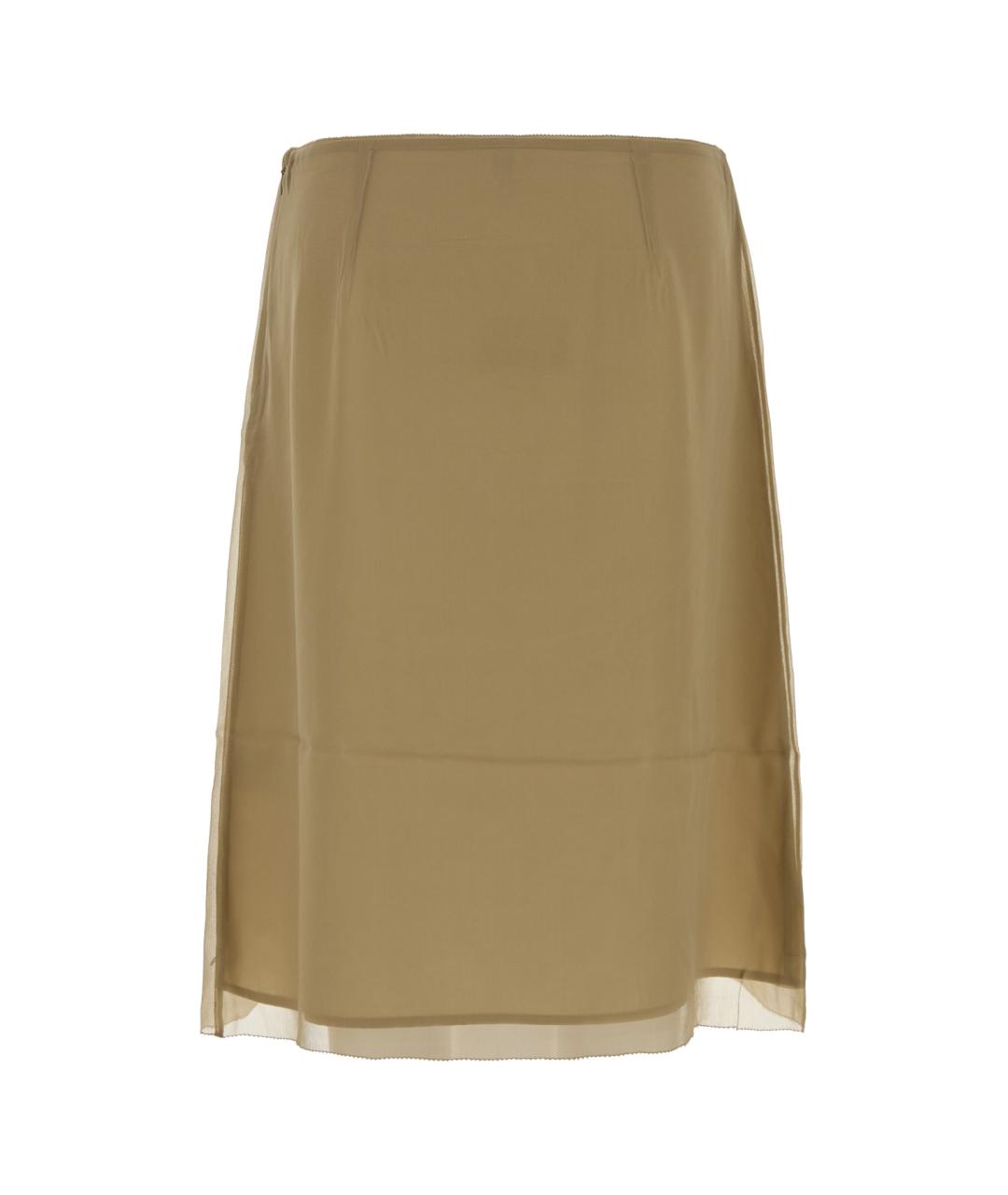 TOTEME Бежевая юбка миди, фото 2