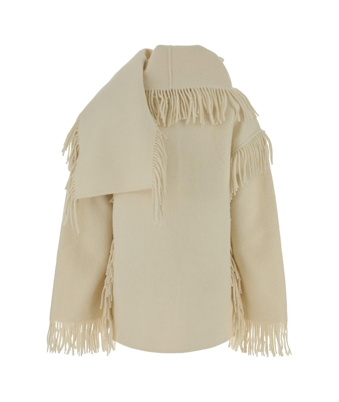 TOTEME Бежевое шерстяное пальто, фото 2