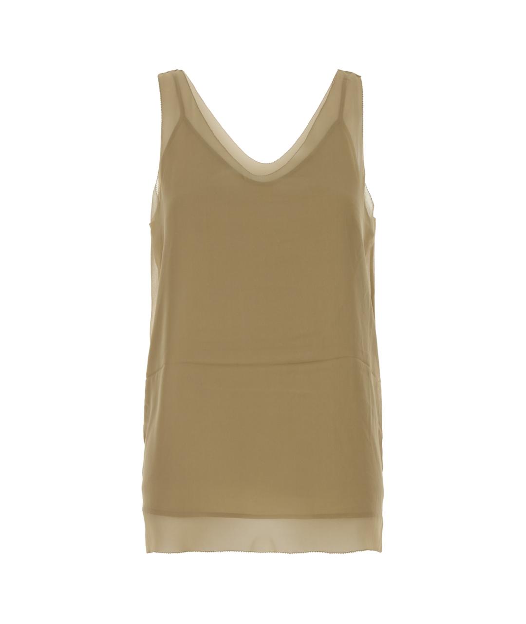 TOTEME Бежевая майка, фото 1