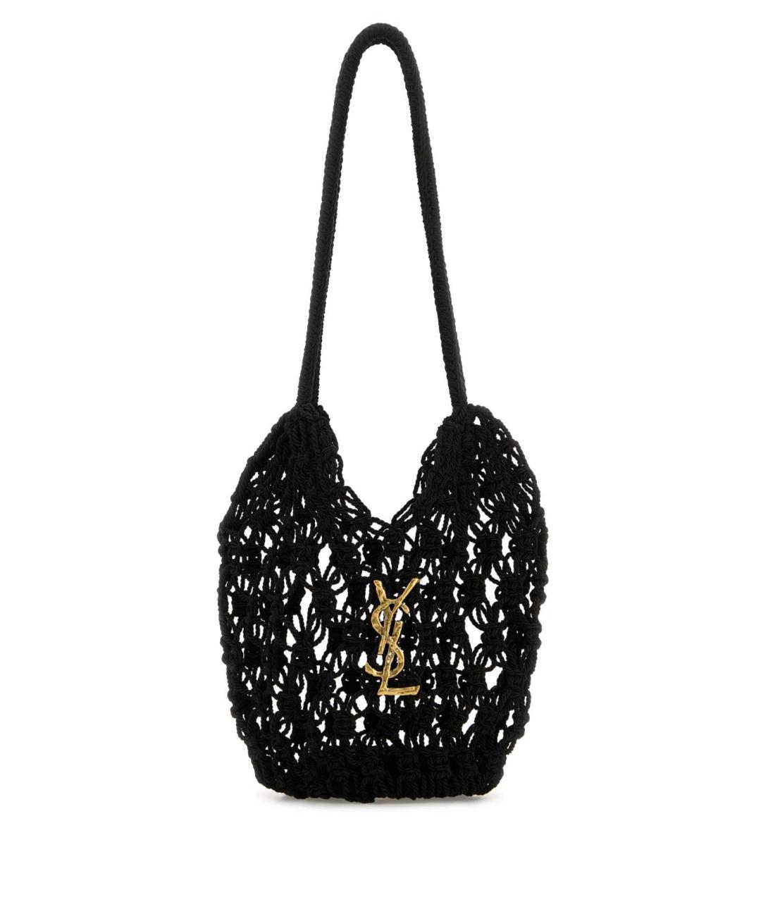 SAINT LAURENT Черная сумка тоут, фото 1