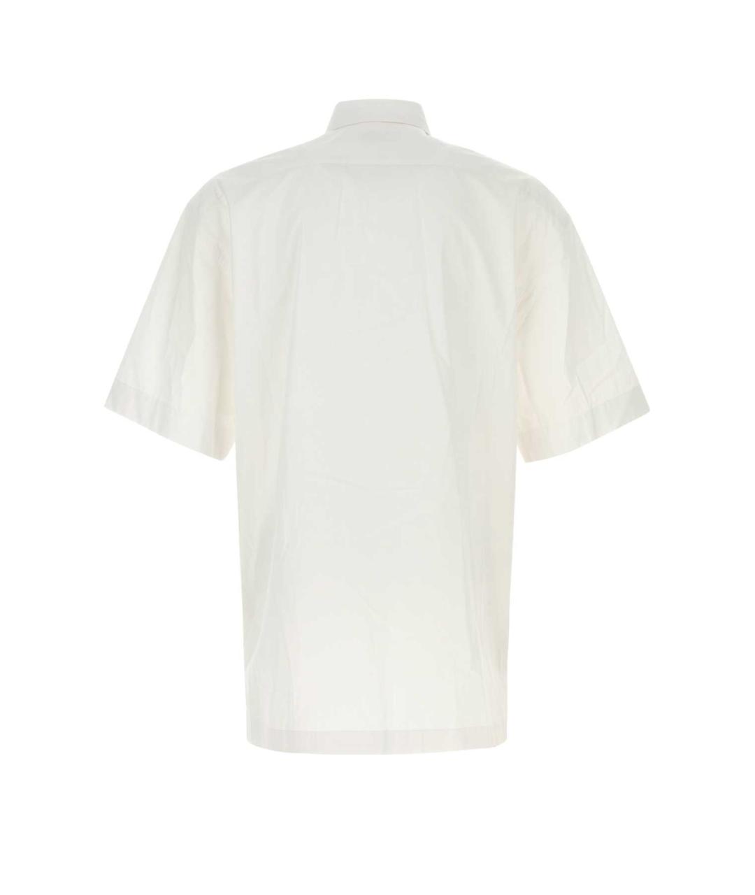 DRIES VAN NOTEN Белая хлопковая кэжуал рубашка, фото 2