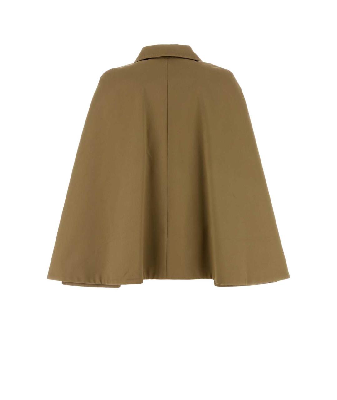 LOEWE Бежевое хлопковое пальто, фото 2