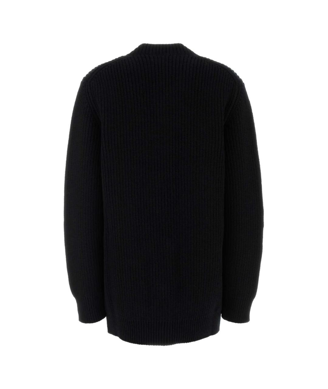 DOLCE&GABBANA Черный шерстяной кардиган, фото 2