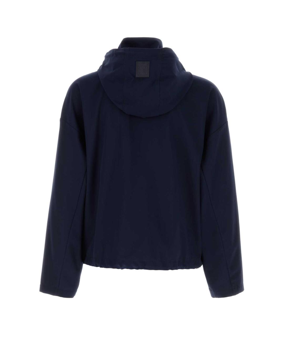 LOEWE Темно-синяя хлопковая куртка, фото 2