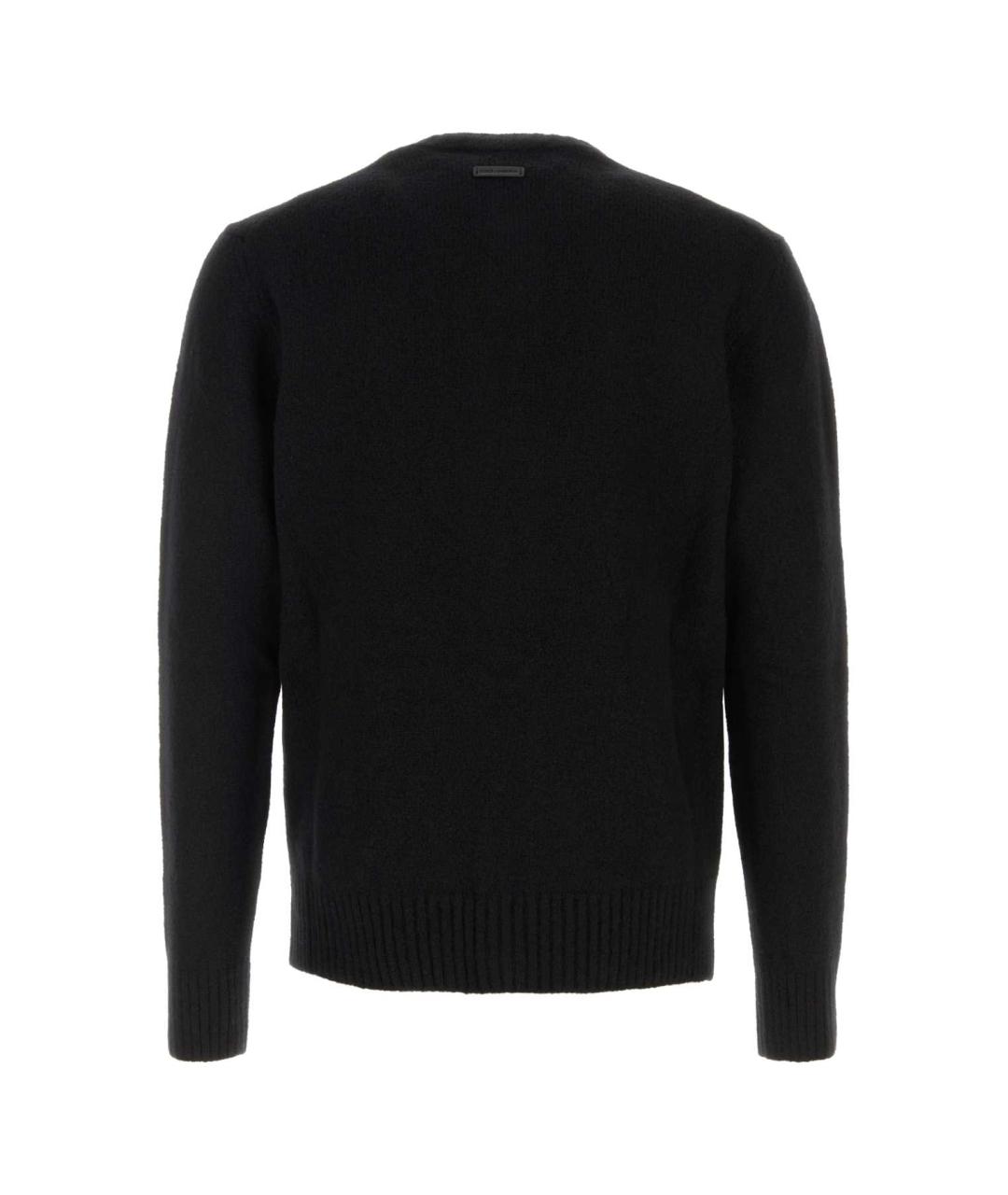 DOLCE&GABBANA Черный шерстяной кардиган, фото 2