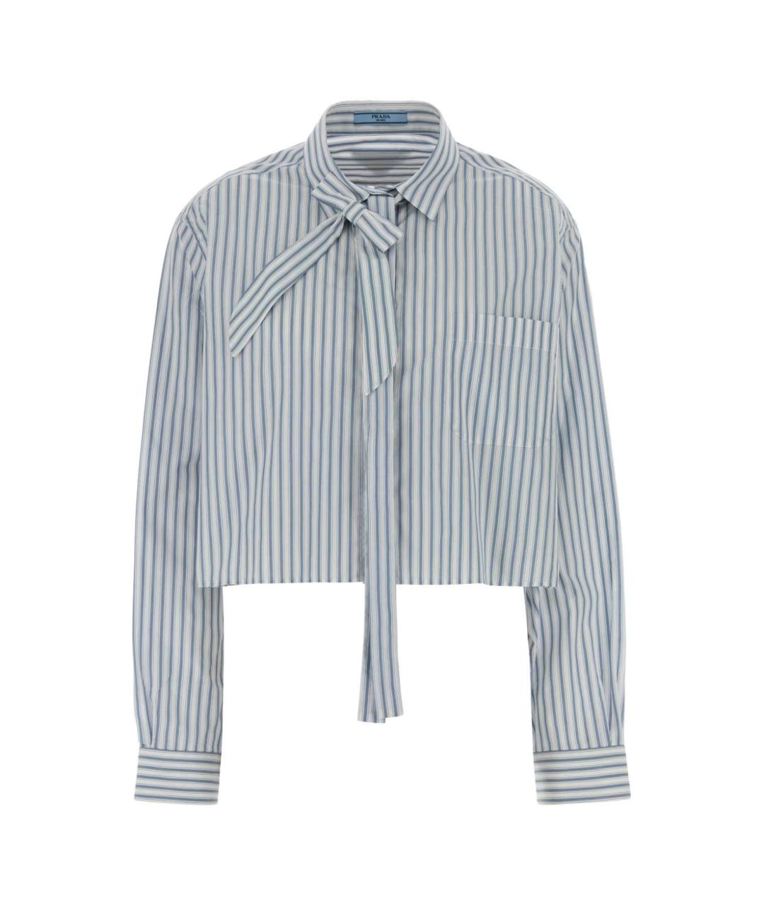 PRADA Мульти хлопковая рубашка, фото 1