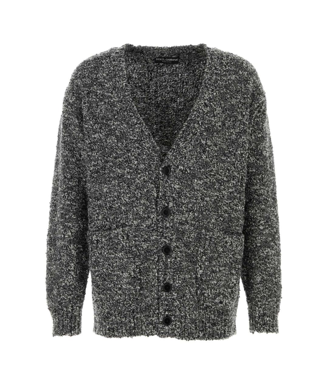 DOLCE&GABBANA Мульти шерстяной кардиган, фото 1