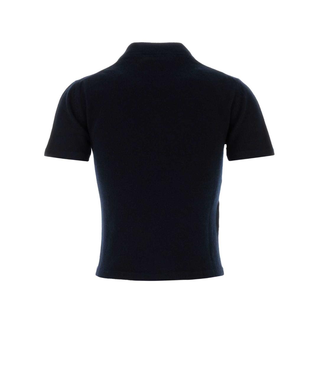 MIU MIU Темно-синий кашемировый джемпер / свитер, фото 2