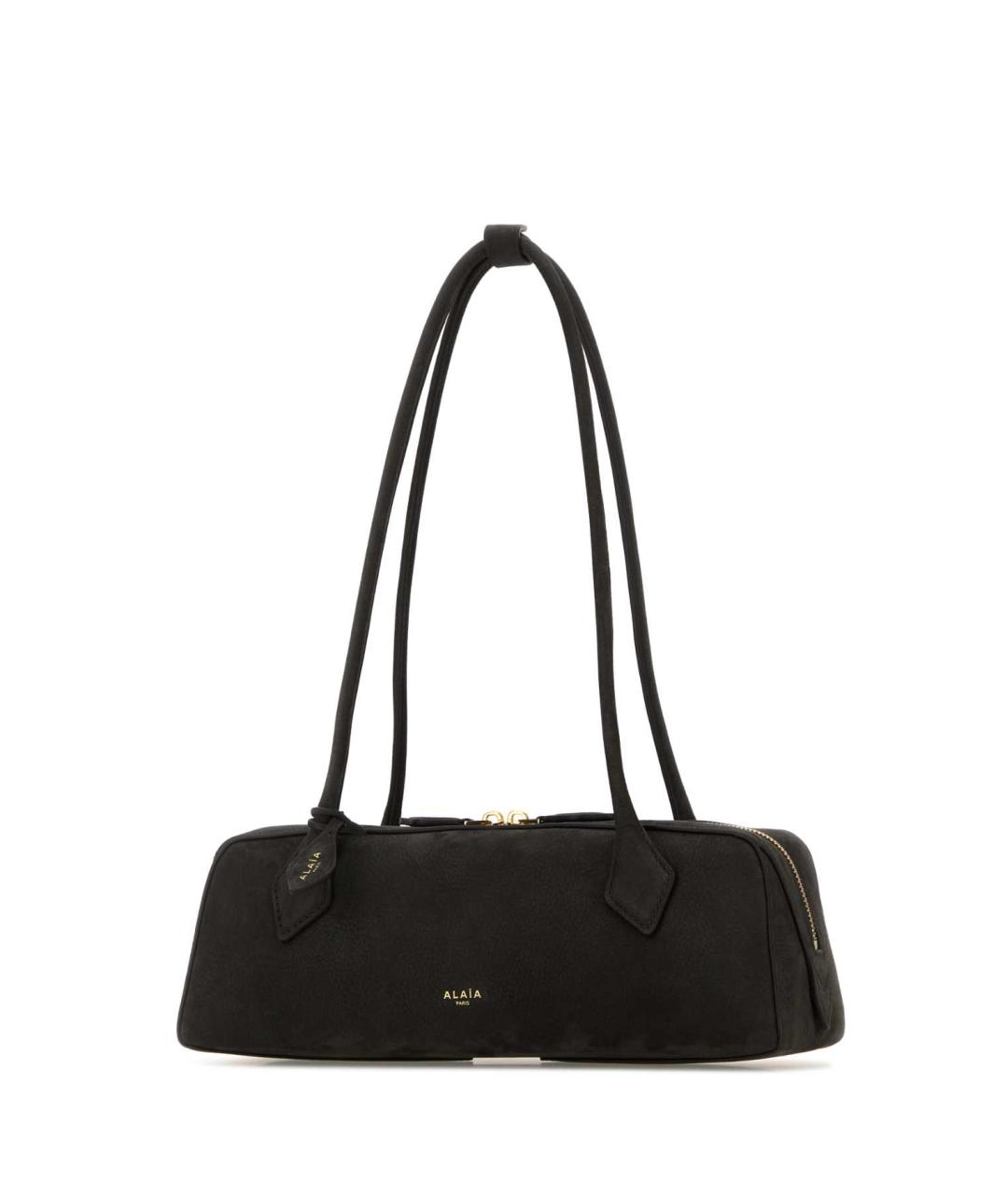 ALAIA Серая кожаная сумка через плечо, фото 2