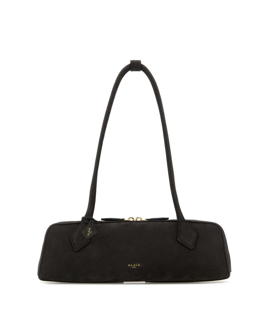 ALAIA Серая кожаная сумка через плечо, фото 1