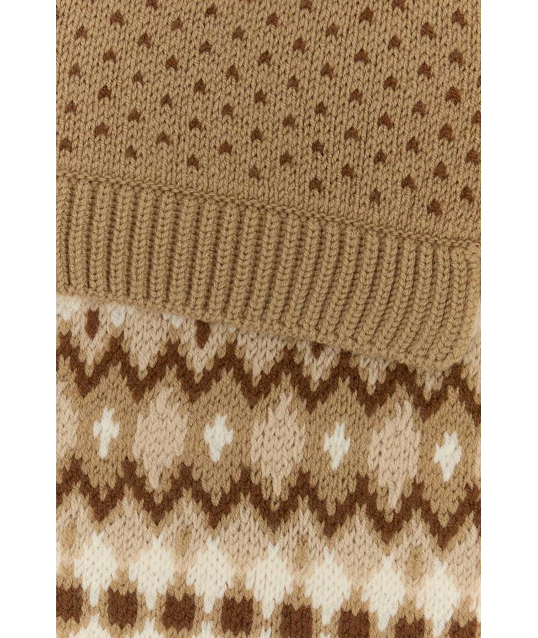 FENDI Мульти шерстяной шарф, фото 2