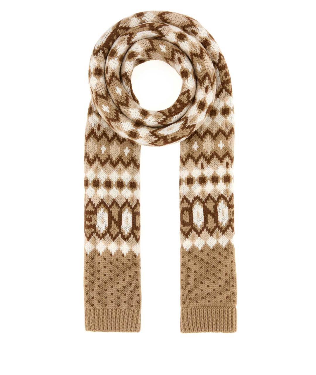 FENDI Мульти шерстяной шарф, фото 1