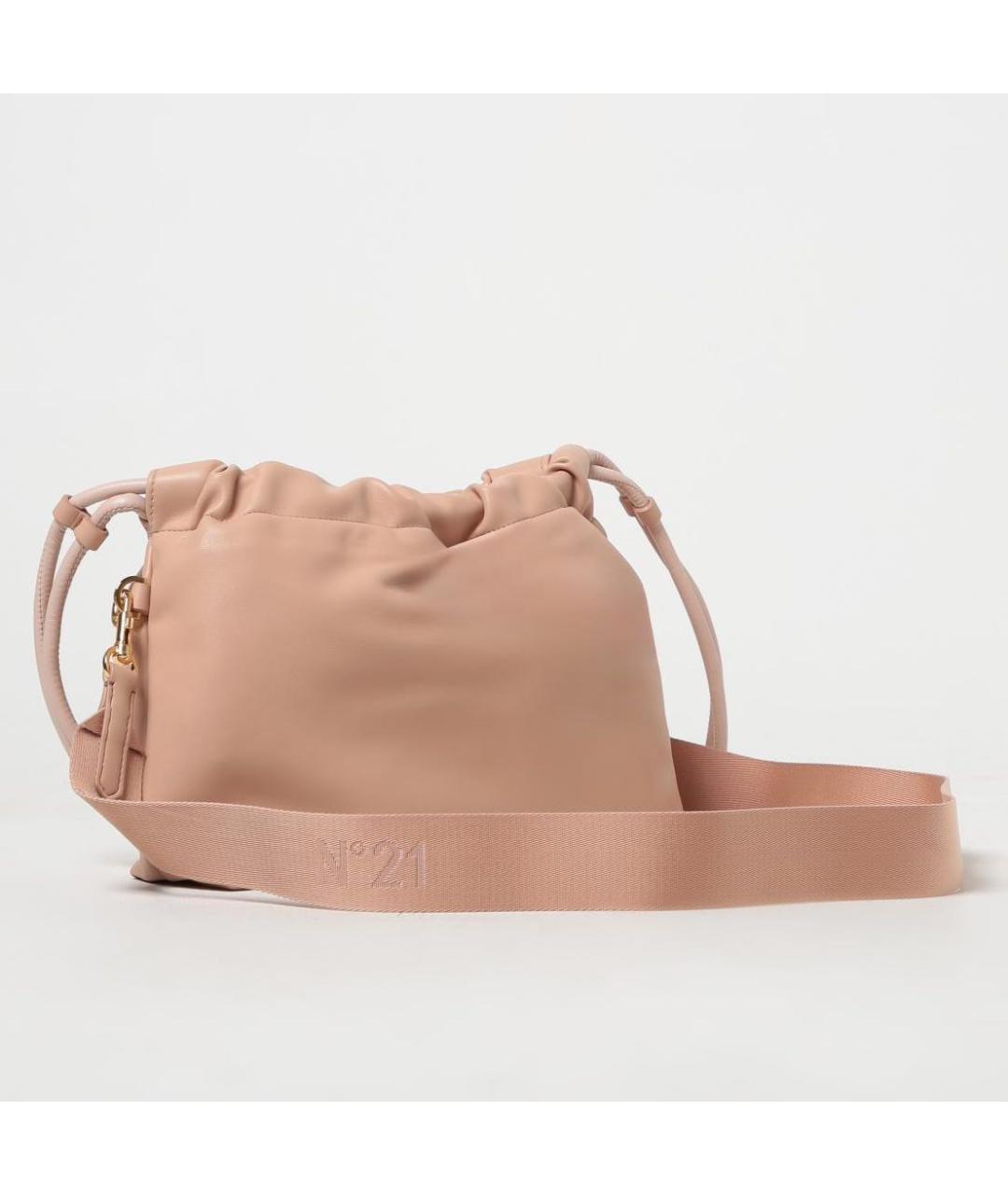 NO. 21 Бежевая сумка с короткими ручками, фото 2