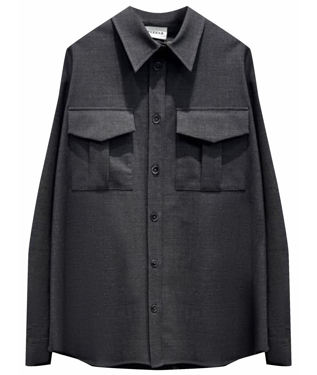 P.A.R.O.S.H. Серый шерстяной костюм с брюками, фото 5