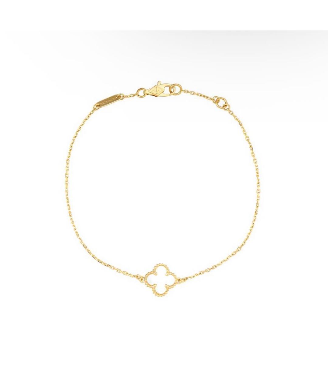 VAN CLEEF & ARPELS Золотой браслет из желтого золота, фото 6