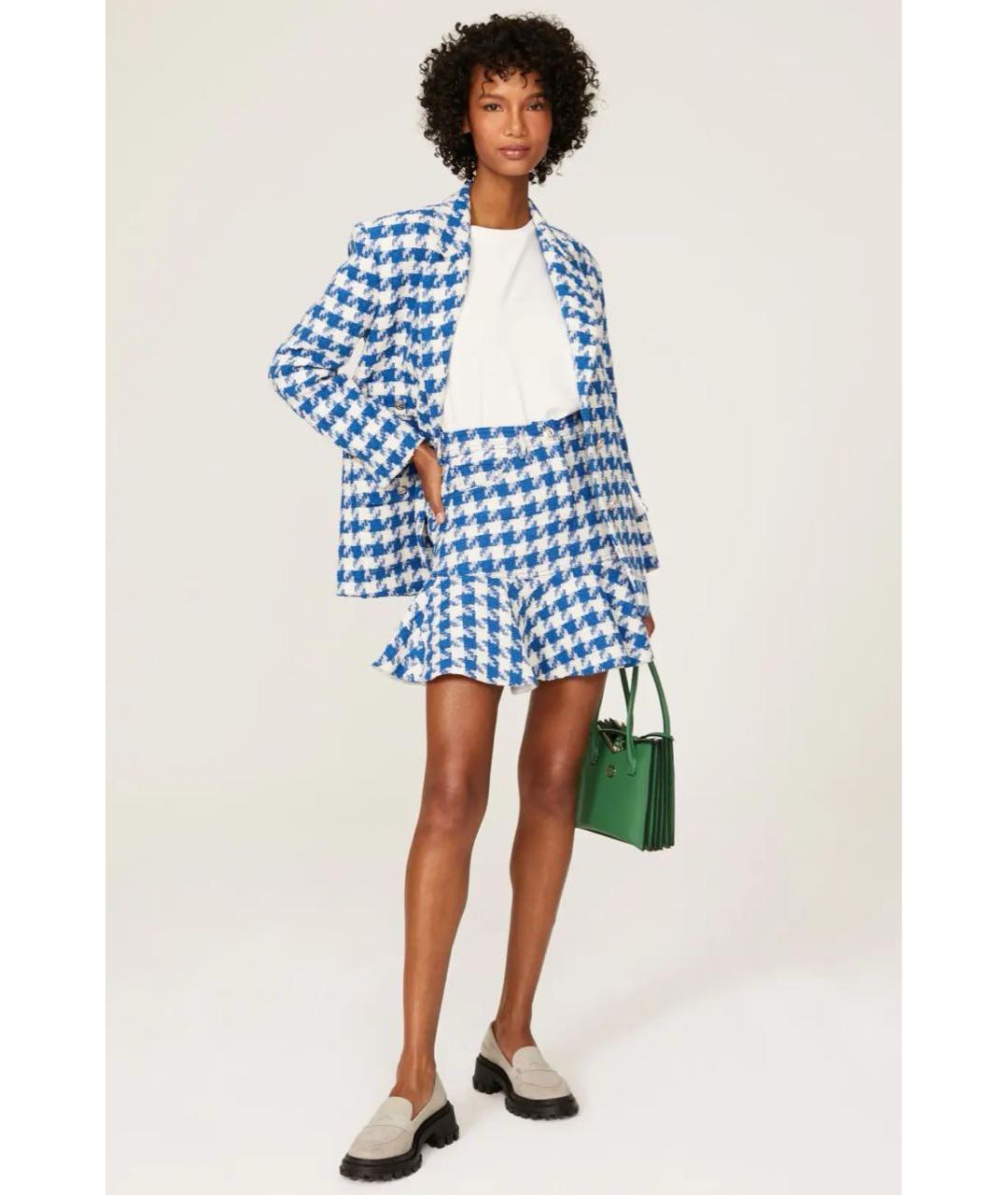 SANDRO Мульти хлопковая юбка мини, фото 5