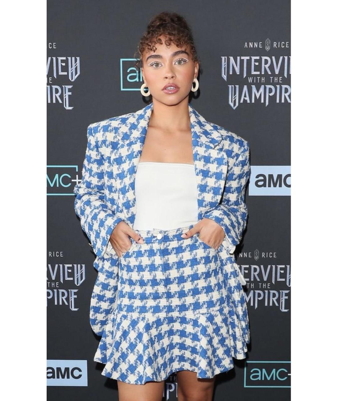 SANDRO Мульти хлопковая юбка мини, фото 3