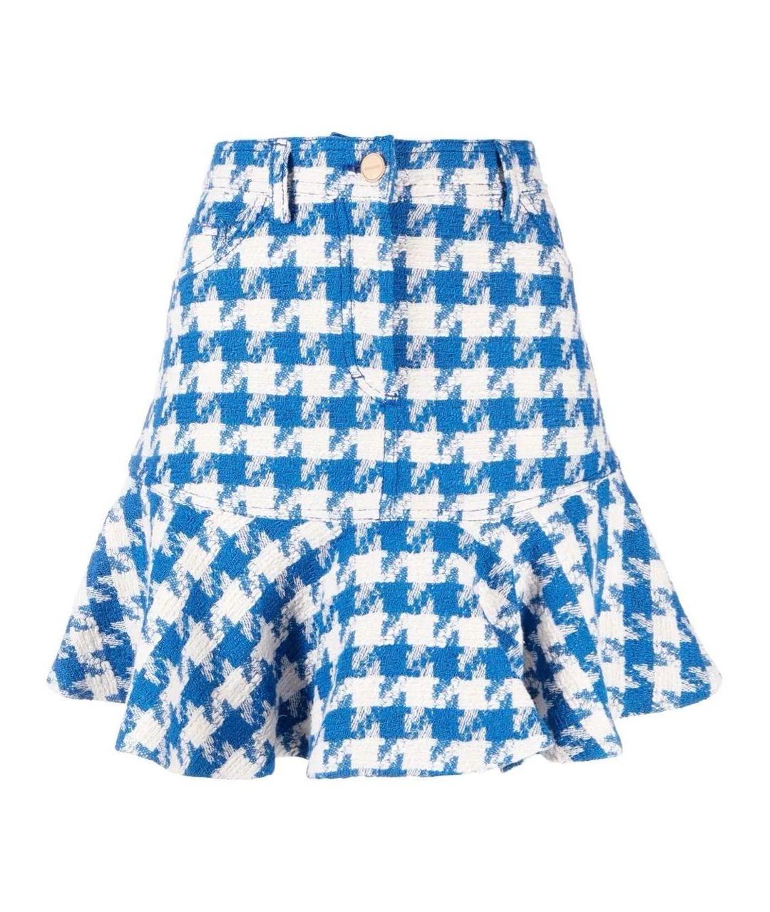 SANDRO Мульти хлопковая юбка мини, фото 1