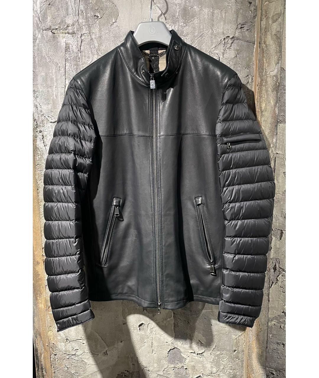 BOGNER Черная кожаная куртка, фото 8