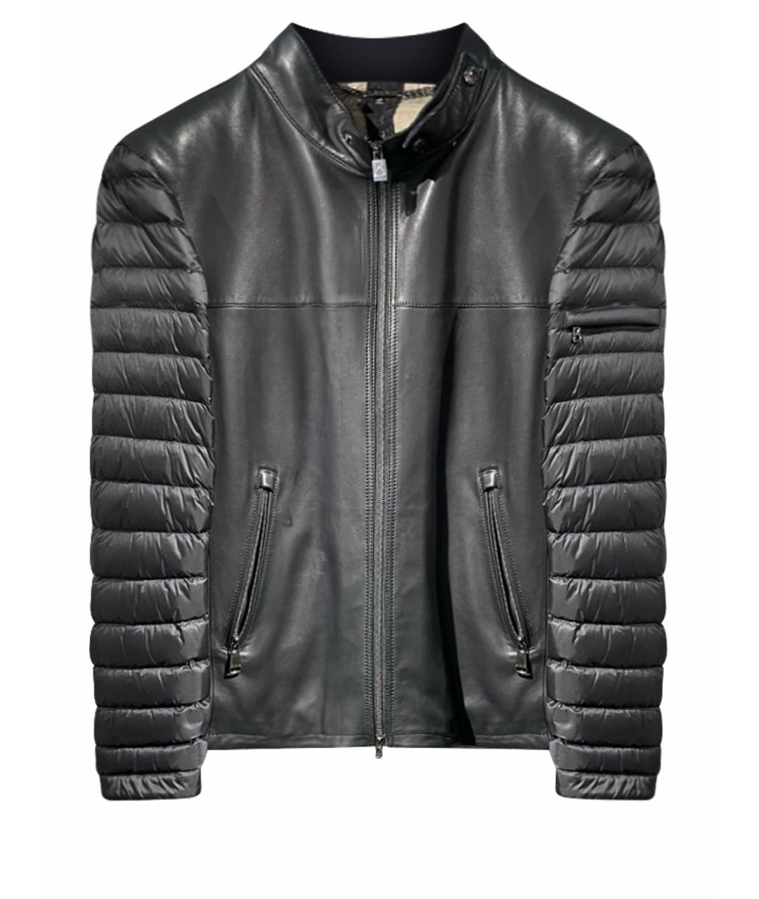 BOGNER Черная кожаная куртка, фото 1