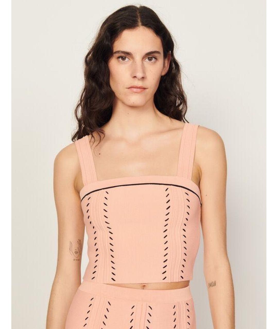 SANDRO Вискозный костюм с юбками, фото 3