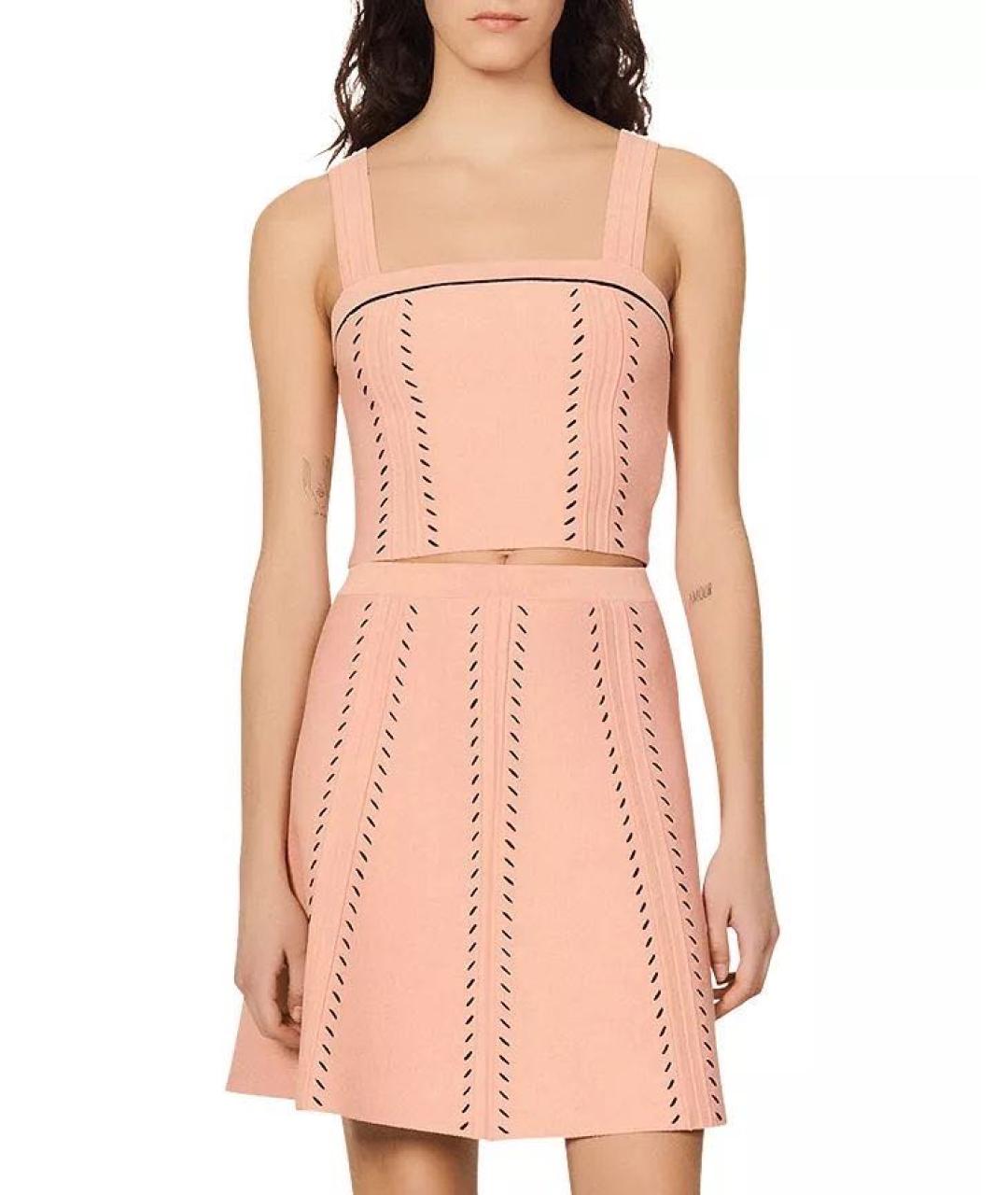 SANDRO Вискозный костюм с юбками, фото 2