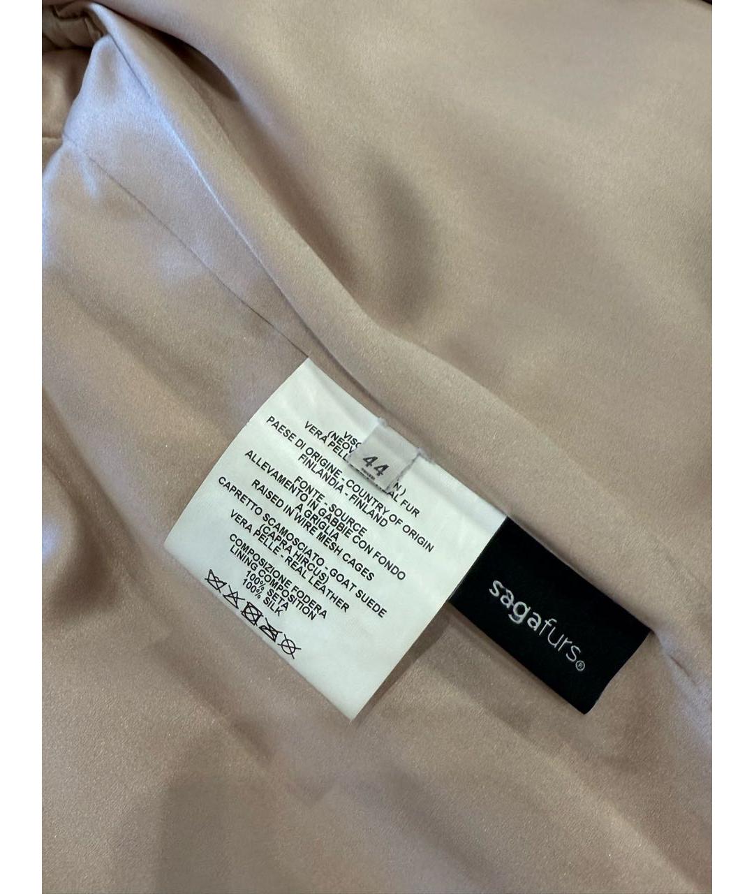 Fabio Gavazzi Розовая меховая шуба, фото 8