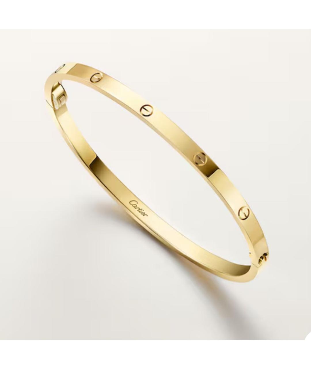 CARTIER Золотой браслет из желтого золота, фото 3