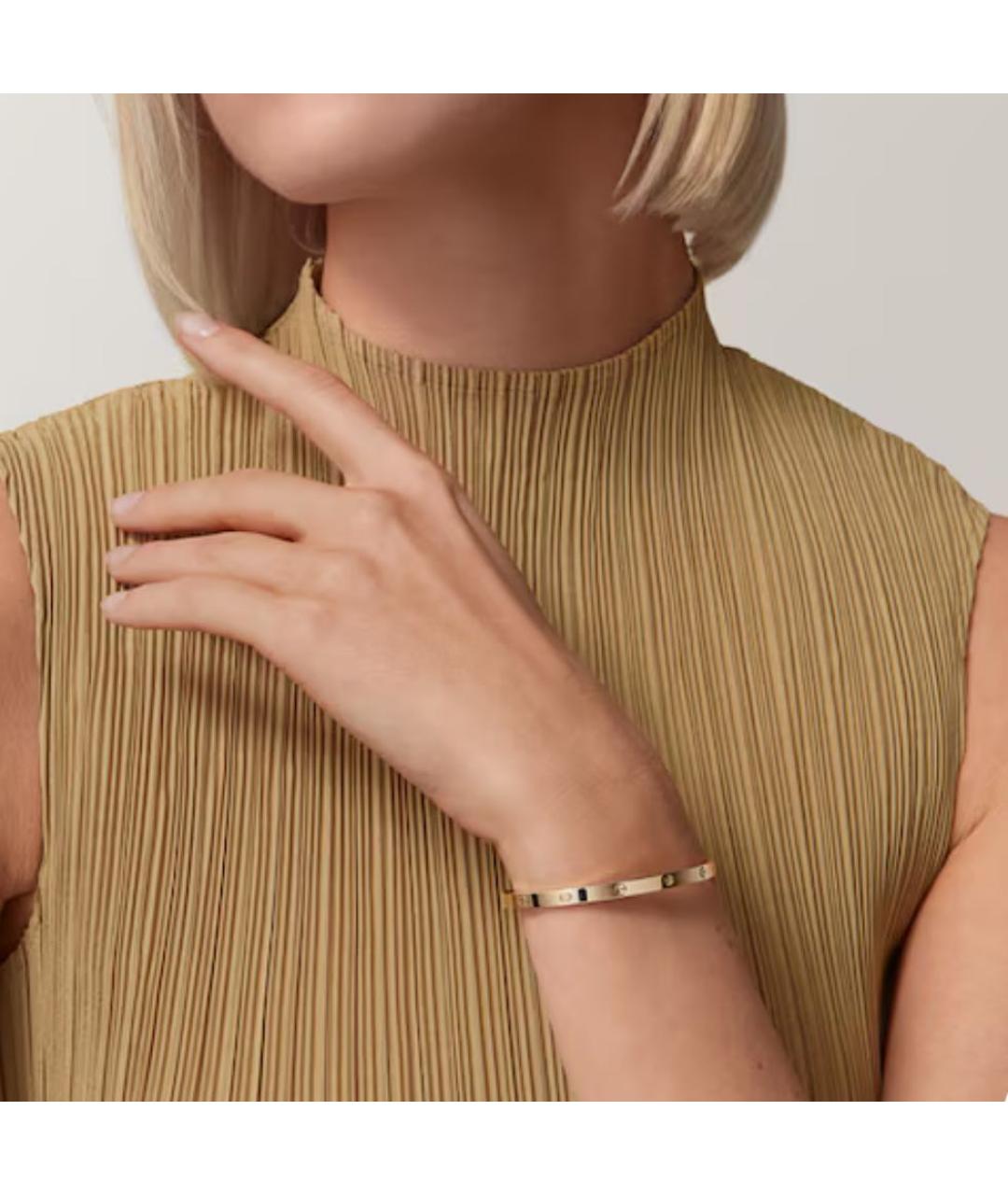 CARTIER Золотой браслет из желтого золота, фото 2