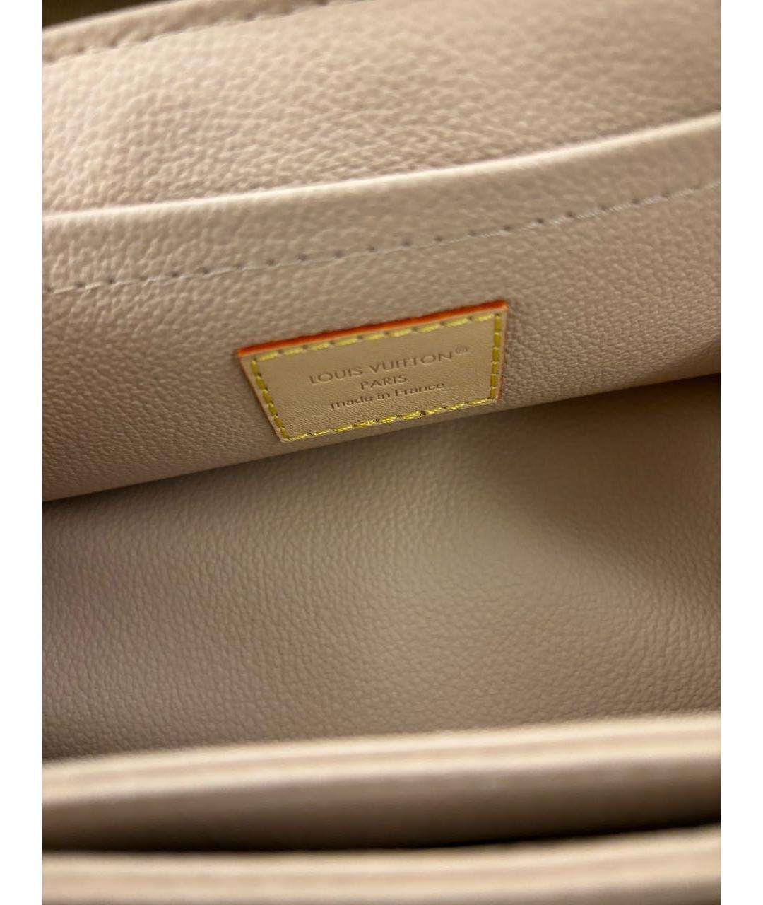 LOUIS VUITTON Коричневая косметичка, фото 7