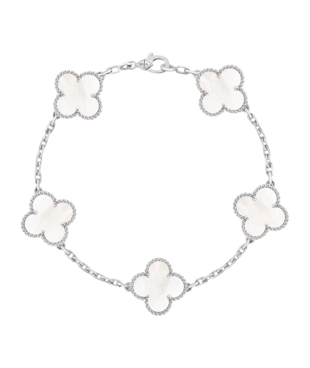 VAN CLEEF & ARPELS Серебрянный браслет из белого золота, фото 1