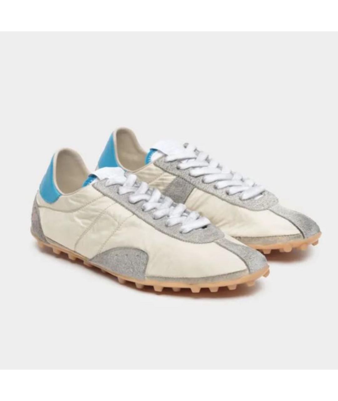 MAISON MARGIELA Бежевые синтетические кроссовки, фото 2