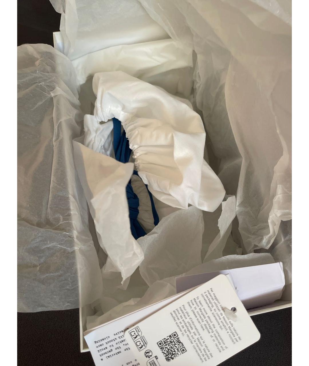 MAISON MARGIELA Бежевые синтетические кроссовки, фото 5