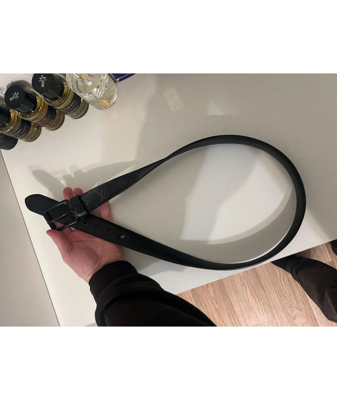 LOUIS VUITTON Хаки ремень, фото 9