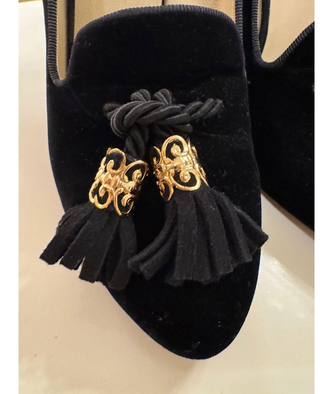 ETRO Черные замшевые туфли, фото 3