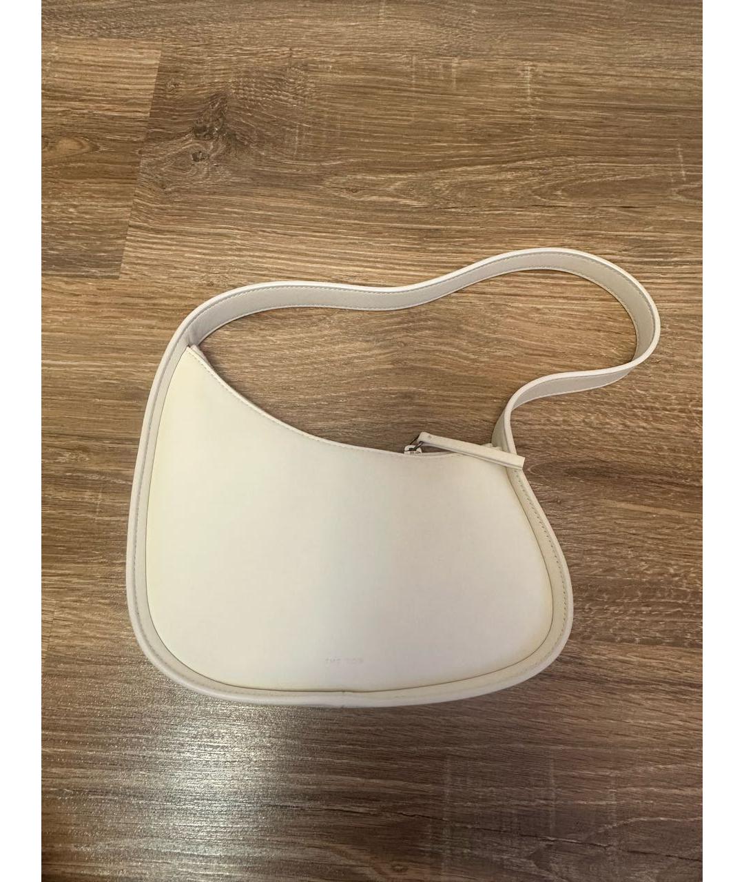 THE ROW Кожаная сумка с короткими ручками, фото 9