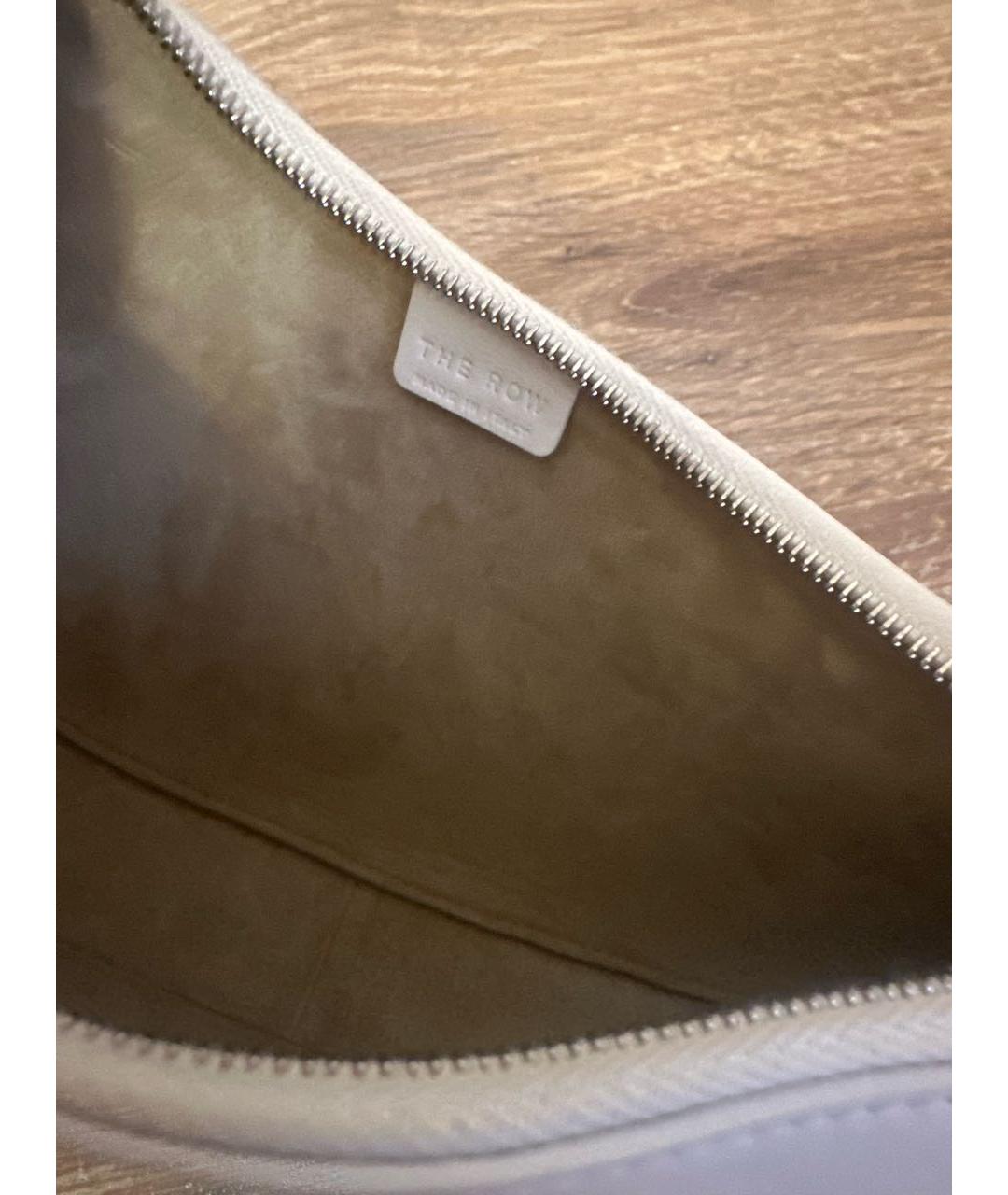 THE ROW Кожаная сумка с короткими ручками, фото 4