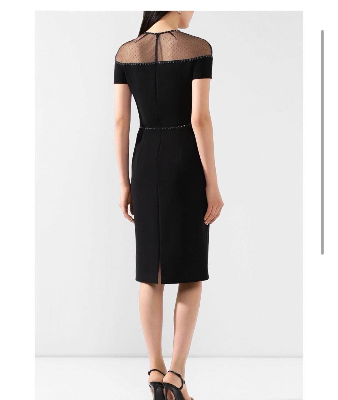 JENNY PACKHAM Черное полиэстеровое коктейльное платье, фото 2