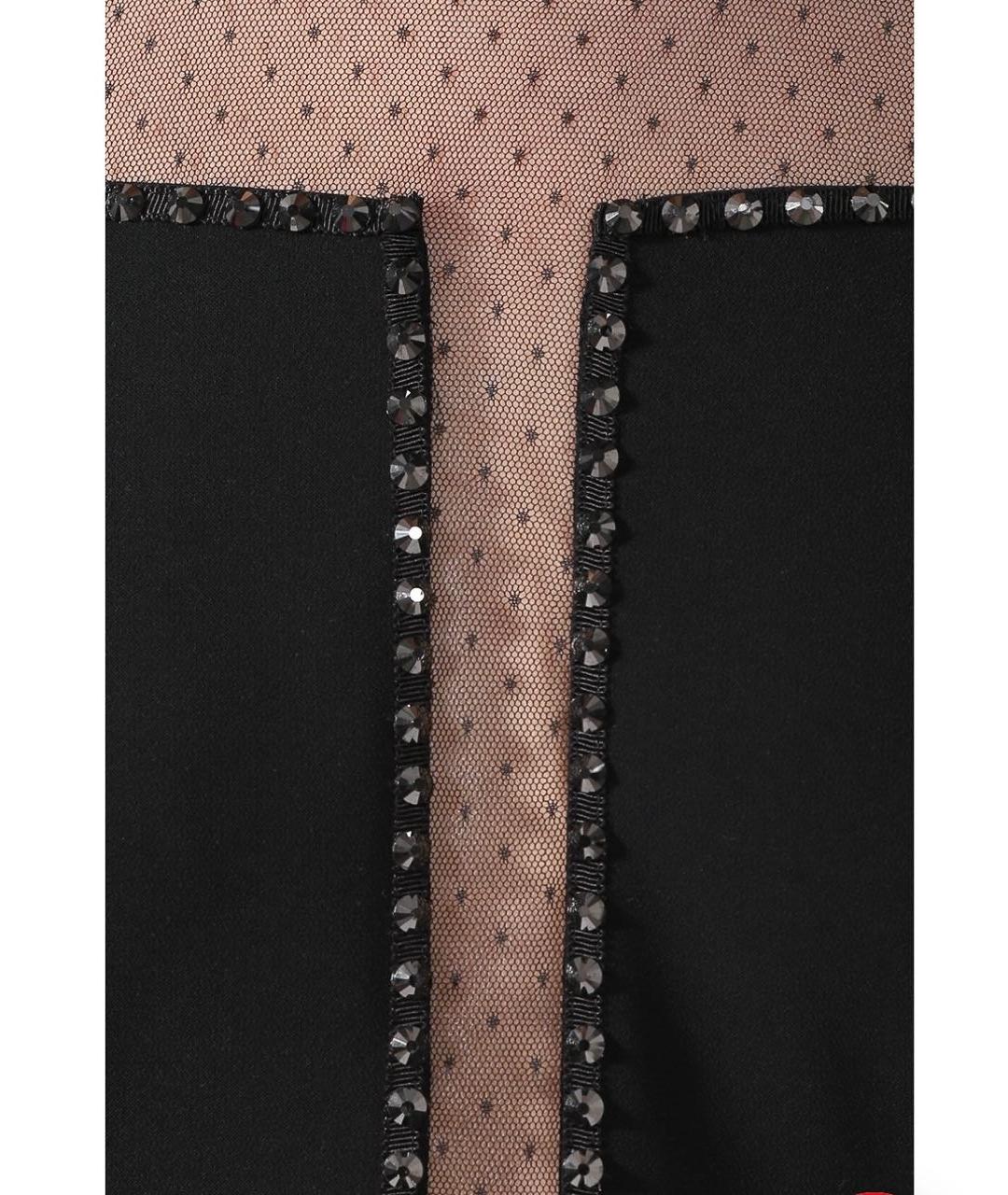 JENNY PACKHAM Черное полиэстеровое коктейльное платье, фото 3