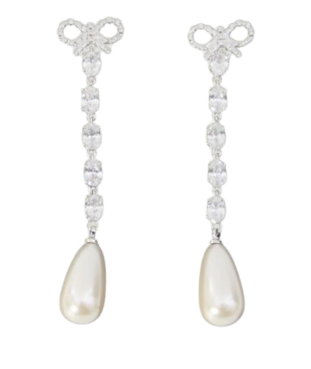 SELF-PORTRAIT Серебряные металлические серьги, фото 1